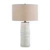 Uttermost Barat White Ceramic Table Lamp (30665)