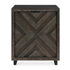 Uttermost Barrett Dark Charcoal Oak Cabinet (50373)