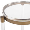 Uttermost Pereira Round Acrylic Accent Table (50362)