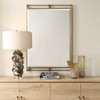 Uttermost Ripoll Antique Brass Mirror (08318)