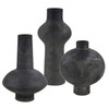 Uttermost Charcoal Bloom Indoor-Outdoor Vases Set of 3 (18304)