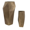 Uttermost Geoform Indoor-Outdoor Brass Vases Set of 2 (18310)