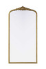 Elegant Furniture and Lighting Naomi Vintage Resin Mirror 36X72 In Antique Brass (MR7F3672AB)