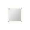 Elegant Furniture and Lighting 30 Inch Rectangle Led Front And Backlit Wall Mirror In Satin Gold (MRE6A3030SG)