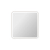 Elegant Furniture and Lighting 36 Round Led Front And Backlit Wall Mirror In Silver (MRE6A3636SL)