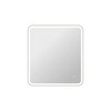 36 Round LED Front and Backlit Wall Mirror in Silver (MRE6A3336SL)