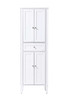Elegant Furniture and Lighting 24 Inch Bath Storage Cabinet In White (SC12524WH)