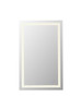 Elegant Furniture and Lighting Riven 48X30 Led Mirror, Adjustable Color 3000K/4200K/6400K (MRE83048)