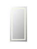 Elegant Furniture and Lighting Riven 72X30 Led Mirror, Adjustable Color 3000K/4200K/6400K (MRE83072)