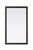 Elegant Furniture and Lighting Noah Rectangle Wood Mirror 60 X 36 In Chocolate Oak (VM36036CO)
