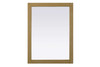 Elegant Furniture and Lighting Noah Rectangle Wood Mirror 27 X 36 In Linen Oak (VM32736LO)