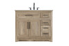 42 inch Single Bathroom Vanity in Natural oak (VF85042NT)