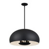 Domma 4 Light Black Pendant (51518-04)