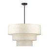 Manorwood 8 Light English Bronze Large Pendant Chandelier (41937-92)