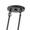Acordia 3 Light Black Extra Large Linear Chandelier (60233-04)