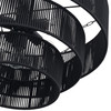 Acordia 6 Light Black Pendant Chandelier (60247-04)