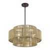 Acordia 5 Light English Bronze Pendant Chandelier (53155-92)