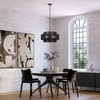 Acordia 5 Light Black Pendant Chandelier (60245-04)