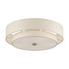 Monroe 5 Light Antique Brass Extra Large Semi-Flush (52139-01)