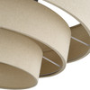 Bellingham 4 Light Bronze Extra Large Semi-Flush (58876-07)