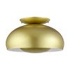 Domma 3 Light Soft Gold Large Semi-Flush (51517-33)