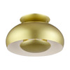 Domma 3 Light Soft Gold Large Semi-Flush (51517-33)