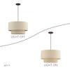 Bellingham 3 Light Bronze Pendant (58874-07)