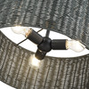 Weavington 3 Light Black Pendant Chandelier (60114-04)