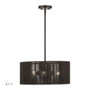Acordia 3 Light English Bronze Pendant Chandelier (49123-92)