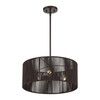 Acordia 3 Light English Bronze Pendant Chandelier (49123-92)
