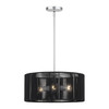 Acordia 3 Light Painted Nickel Pendant Chandelier (60246-81)