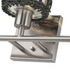 Twinewell 3 Light Brushed Nickel Vanity Sconce (14043-91)
