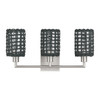 Twinewell 3 Light Brushed Nickel Vanity Sconce (14043-91)