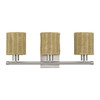 Weavington 3 Light Brushed Nickel Vanity Sconce (13703-91)