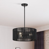 Acordia 3 Light Black Pendant Chandelier (60246-04)