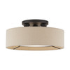 Ellsworth 3 Light Bronze Large Semi-Flush (50927-07)
