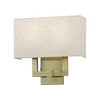 Monroe 2 Light Antique Brass ADA Sconce (52132-01)