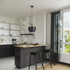 Zolana 1 Light Black Pendant (40059-04)
