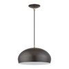 Domma 1 Light English Bronze Pendant (51515-92)