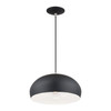 Domma 1 Light Black Pendant (51515-04)