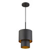 Zolana 1 Light Bronze Mini Pendant (40058-07)