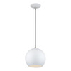 Kuppola LED White Globe Pendant (60278-03)