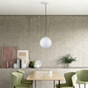 Kuppola LED White Globe Pendant (60278-03)