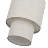 Monroe 1 Light Brushed Nickel Mini Pendant (51089-91)