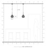 Deluna 1 Light Black Mini Globe Pendant (60152-04)