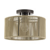 Acordia 1 Light English Bronze Medium Semi-Flush (53142-92)