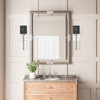 Weavington 1 Light Brushed Nickel Single ADA Sconce (13716-91)