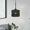 Weavington 1 Light Black Mini Pendant (60112-04)