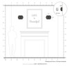 Deluna 2 Light Black ADA Sconce (60159-91)