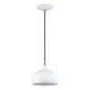 Domma 1 Light White Mini Pendant (51513-03)